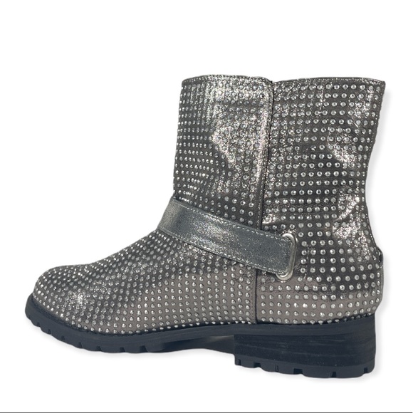 Gezeta Silver Ankle Boots - Picture 3 of 3